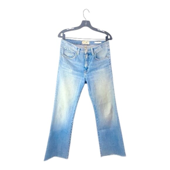 Nili Lotan Celia Design Distressed Denim — NYC Minimalism Meets Edge (Size 27) - Picture 3 of 17